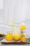 [하늘향기] 갈아만든 수제 유기농 유자청 유자에이드 유자즙 500ml x 1병 : 문쓰키친
