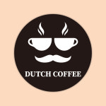 1-56 COFFEE 커피 더치커피 브런치카페 스티커주문제작 포장스티커 : 다원 스토리