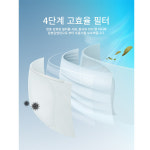 에어리쉬KF94 마스크 50매 대형 국산 명품 약국 공적 화장 안묻는 숨쉬는 황사방역 : 하늘꿈스토어