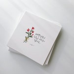 [18종]손글씨 감성카드 일러스트카드 디자인카드 : 우연캘리그라피