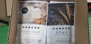 [하눅] 100%국산호밀선식미숫가루 200g 한끼대용아침건강 직접재배가공 : 류한욱통호밀농장