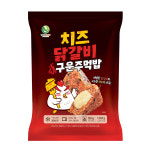 한우물 치즈닭갈비 구운주먹밥 100gx30 : 밀리언드림