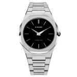 [백화점AS가능] 디원밀라노 D1 밀라노 울트라씬 40mm 남자메탈시계 검판 A-UTB01 차은우 시계 우림FMG정품 : 타임프라자