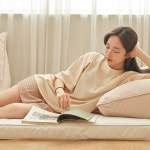 유즈 플레인 대방석 삼각등쿠션 슈퍼싱글(대방석1+삼각등쿠션 대형2) 사계절용 : 유즈 Yuze