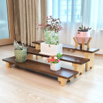 마루솔 원목 화분받침대 다육이선반 화분 진열 선반 장식 인테리어 : 마 루 솔