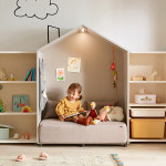 일룸 에디키즈 소파형 리딩하우스 그레이매트+펄(GYM3J2) : iloom일룸