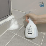 1+1 곰팡이 제거 스프레이 벽지 베란다 욕실 화장실 실리콘 타일 벽 줄눈 청소 제거제 : 봉스팜