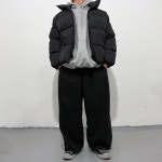 남녀공용 27 웰론 베이직 숏 패딩 : 582