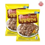[오뚜기] 오쉐프 진짜 떡이쏘옥 직화떡갈비 (1kg) x 2 : 쇼핑엔티