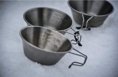 스노우피크 스테인레스 시에라 캠핑 컵 등산 백팩 멀티 다목적 Snow peak Stainless Steel Sierra Cup E-103 : 모카홀릭