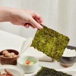 [성경김본사] 대용량 재래 도시락김(80매) 50g, 5개 : 주식회사 성경식품