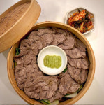 대나무찜기 나무  비빔밥 채소 야채 해물 차돌박이 편백찜 만들기 찜통 대나무 찜기 (2단세트)소 : 에이 테이블