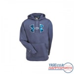 언더아머 UA 스톰 MTN 빅로고 후리스 후드 769 그레이 012 : 해피스포츠본점