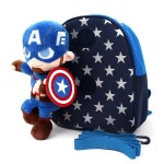 캡틴유니온미아방지가방 유치원 배낭 유아 소풍 가방 가벼운 남아 아이 어린이 미아방지 키즈 : 큰빛물류