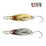 트라우트스푼1 1.5g 미늘 스푼 세트 겨울 얼음 낚시 산천어 : 인마켓