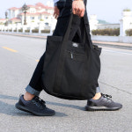 남자에코백 빅사이즈 튼튼한에코백 대학생가방 데일리백 : 코리바오