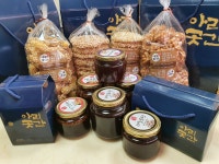 [무설탕] 만천하 전통 수제조청 500g (생강도라지/도라지/생강) : 단양 구경시장 아리곳간