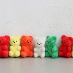 강아지 하리보 인형 젤리곰 삑삑이 장난감 개리보 곰돌이 반려견 애착인형 : 견생템