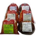 종가집 총각김치 무말랭이 백김치 맛김치 1kg 깻잎지 토마토 태백 소백 백두 깍두 : 쿠킹스토어