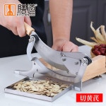 가정용 한약 약재 인삼 고기 육포 절단 절단기 육절기 칼 슬라이서 작두 : 레이나팩토리