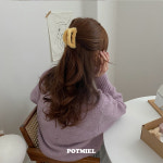 윈터 뽀글이 퍼 집게핀 세트 ( 10 pcs ) : 포미엘