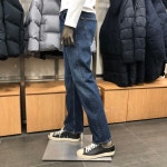 남성 다크블루 레귤러 스트레이트핏 데님 팬츠(J316272)-캘빈클라인/CK : 모다 대구점 CK진
