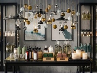 이케아 led 금속 황동 랜턴 카페 레스토랑 호텔 펜션 거실 인테리어 조명 : 주주사랑