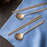 안성도자기 장수 티타늄 2인 반상기세트 : 아름드리상점