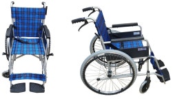 미키코리아 메디칼 SKY-8 알루미늄 경량 수동 휠체어 : 두리하나