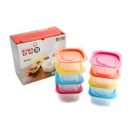 SBJ  집밥쿡 5호 국산 전자레인지용 밀폐용기 8종 : 에이치이바이오