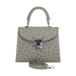 호미가 타조가죽 여성토트백 노비아2.0 그레이 : 호미가