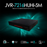 JVR-7216HUHI-5M / [AHD+TVI+CVI+SD] QHD 400만화소 / 16채널 디스플레이 4메가@240FPS / 5메가@192FPS HDMI, VGA 단자 / : 오마케