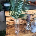 유리화분 긴컵 H0830 8x30cm : 넷트루