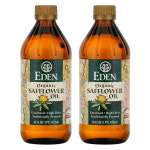 (2PACK)에덴푸드 홍화씨기름 비정제 효능 홍아씨 오일 SAFFLOWER 16 액량 온스 (473 ml) : 내쇼날수퍼마켓