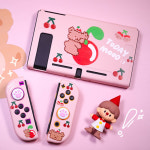 YOURHOME 닌텐도 스위치 OLED 체리베어 TPU 케이스 : 에스엠라지