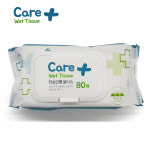 대용량 안심 간병전용 물티슈 80매X20 캡형 한박스 산후조리원 요양병원 : 베스트라임