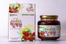 딸기잼 1kg 1병 -  직접 재배한 딸기로 정성을 담아 만든 딸기잼 : 새미골농원