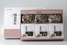 자연맛길 순천 수제 찹쌀 갈대 김부각 선물 세트 : 자연맛길