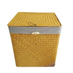 라탄 라틴 나무 바구니 공예 소쿠리 빈지티소품 베란다 수납함 수납장 디자인 인테리어 소품 : 네모의집