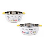 미피 스텐 논슬립 공기 대접 세트 유아 어린이집 유치원 준비물 캐릭터 식기 밥그릇 국그릇 : 씨에스동양상사