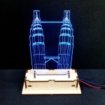 3D 나무 입체퍼즐 세계 랜드마크 트윈타워 만들기 조립 DIY 키트 국내 자체제작 : 플레이코드 쇼핑몰
