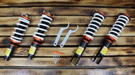 DGR 96-00 Honda Civic 6 EG, EH, EM COILOVER SUSPENSION (디지알 96-00 혼다 씨빅 6 EG, EH, EM 코일오버 서스펜션) : Red9ine 레드나인