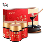 [본초마을] 고려홍삼 6년근발효 홍삼활기찬 홍삼정100g x 3병 농축진액 명절선물세트 : 본초마을