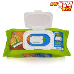 감동 실속형 대형 물걸레 청소포 캡형(38X20cm30매) 15개 한박스 : 베스트라임