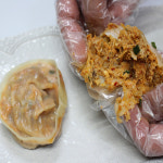 생면쟁이 고기만두 김치만두 수제 손 만두 만두소 만두속 찜용 전골용 만들기 재료 : 생면쟁이