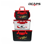 캡스 하드 밑밥통 45L 화이트 크릴백 두레박 낚시 보조가방 : 대신낚시