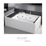 IB-C440F 아크릴욕조 국산욕조 화장실욕조 월풀 마사지욕조 : 바스앤모어