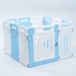 펫홈 강아지펜스 73cm 10+1 [블루&화이트] : 펫라인 시스템