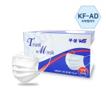 [우성] KF-AD 국산 3중 뽑아쓰는 일회용마스크 50매 : 피스토스