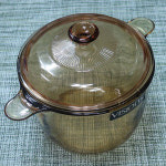 비젼 양수냄비 직화 내열유리 3.5L 국솥 곰솥 깊은형 전자렌지 오븐가능 고급 수입냄비 : 리빙라인